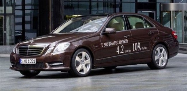 Mercedes представил E-Class с расходом 4,2 литра